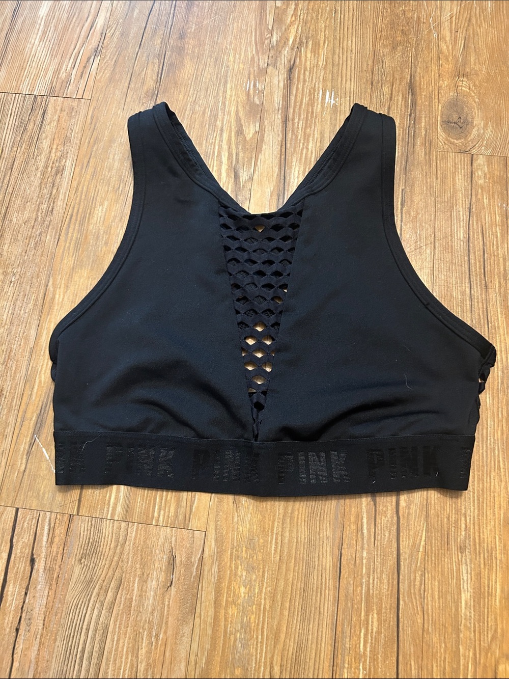 PINK Bra Black Medium